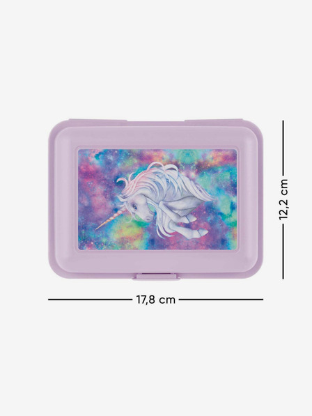 BAAGL  Lila uzsonnás doboz egyszarvú Baagl