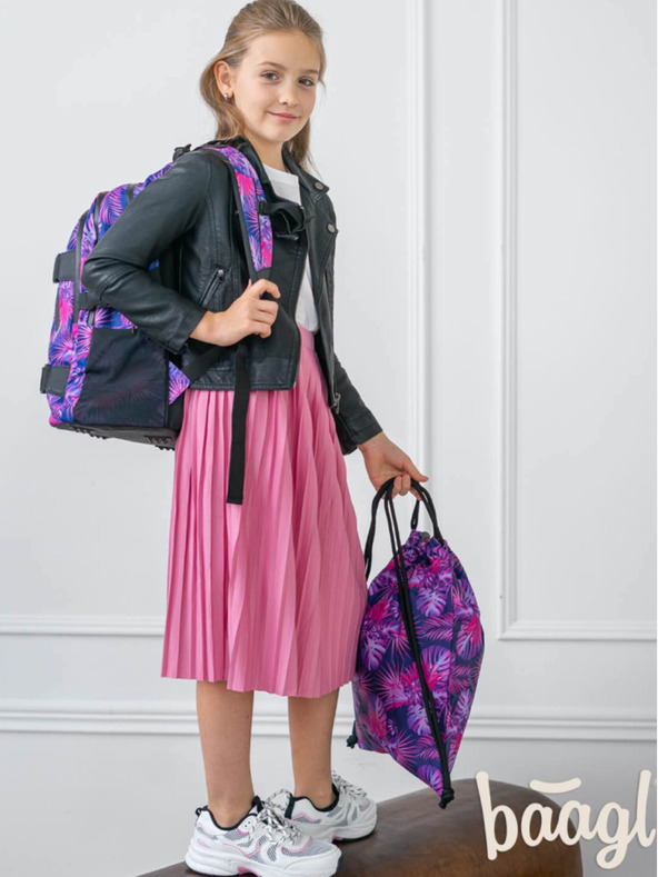 BAAGL  Lila táska Baagl Skate Violet