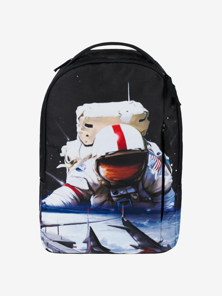 BAAGL  Fekete hátizsák Baagl eARTh - Cosmonaut by Caer8th