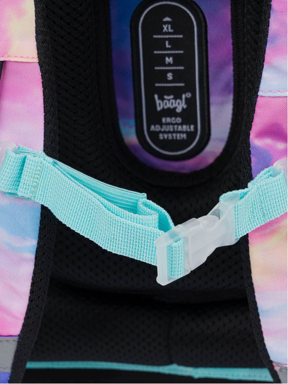 BAAGL  Rózsaszín iskolatáska Zippy Baagl Owl