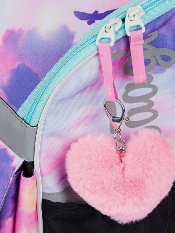 BAAGL  Rózsaszín iskolatáska Zippy Baagl Owl