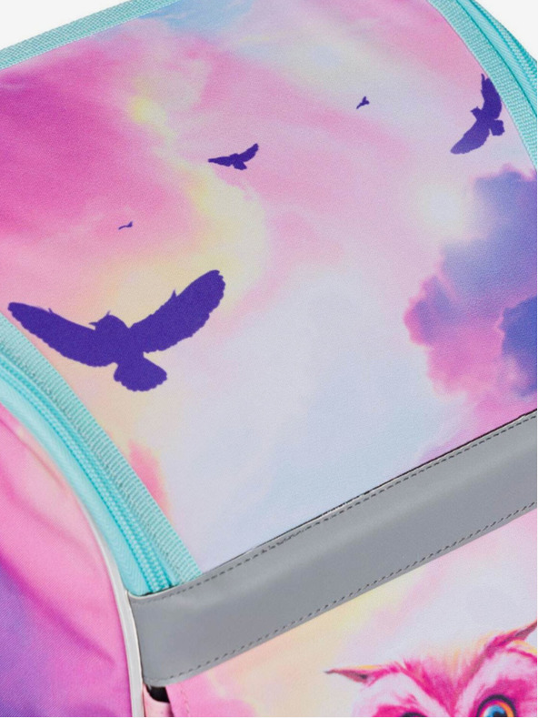 BAAGL  Rózsaszín iskolatáska Zippy Baagl Owl