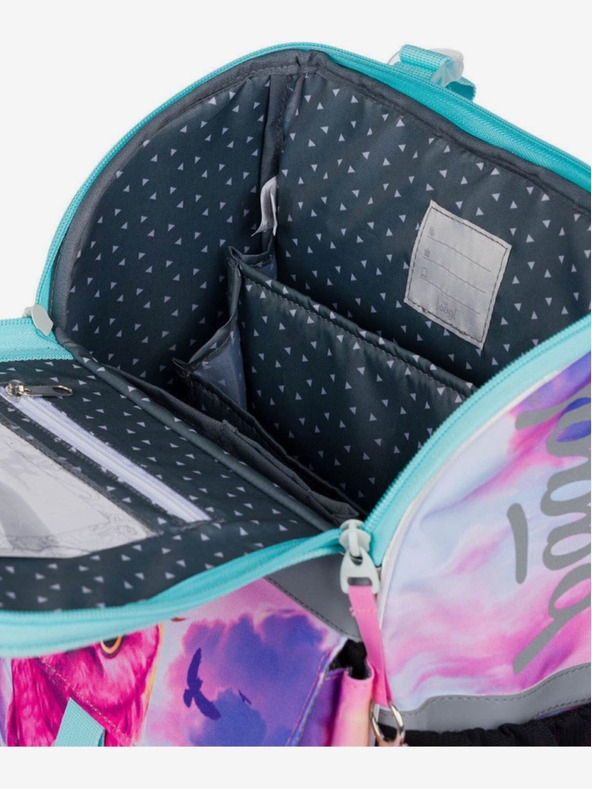 BAAGL  Rózsaszín iskolatáska Zippy Baagl Owl