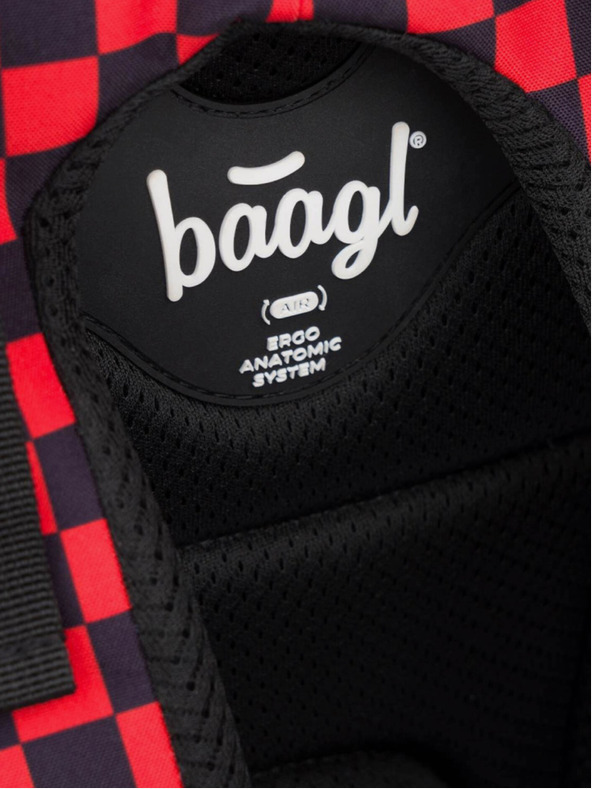 BAAGL  Fekete iskolai készlet Skate hátizsák, tolltartó és táska Baagl Teribear