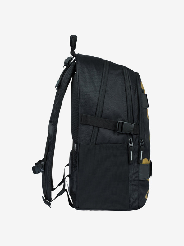 BAAGL  Fekete iskolai szett - hátizsák, tolltartó és táska Baagl Skate Gold Skate Gold