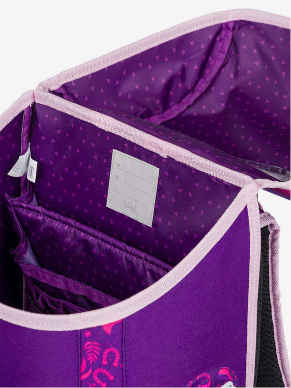 BAAGL  Lila iskolai szett Ergo - aktatáska, tolltartó, táska Baagl Horse