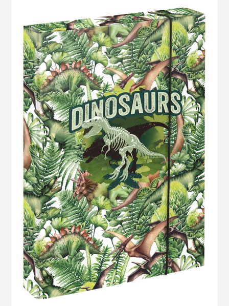 BAAGL  Zöld iskolai füzetborító A4 Baagl Jumbo Dinoszaurusz