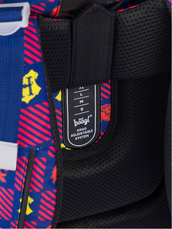 BAAGL  Piros és kék Zippy Harry Potter Gryffindor iskolatáska