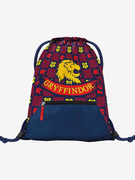 BAAGL  Piros és kék Baagl Harry Potter Gryffindor iskolatáska zsebbel