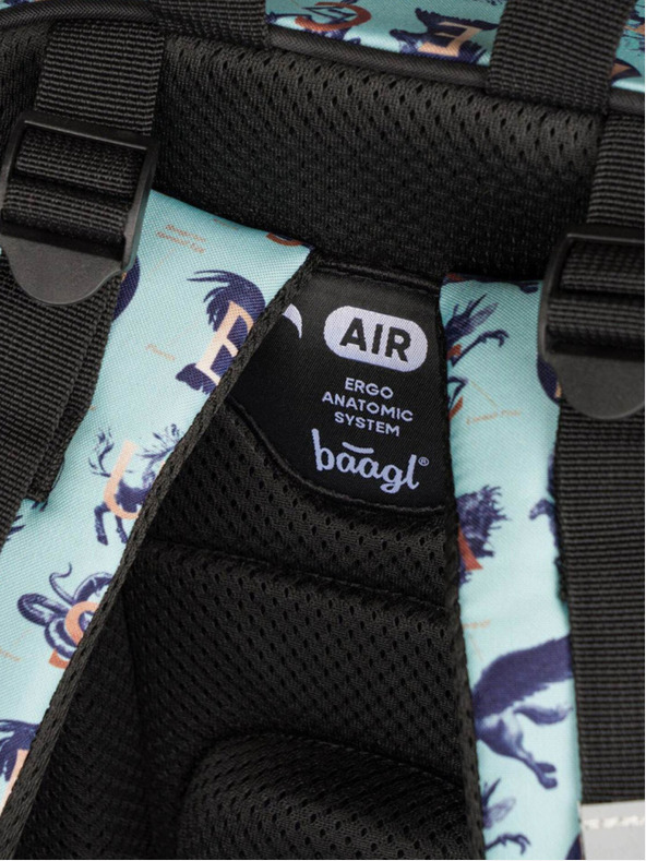 BAAGL  Kék iskolai hátizsák Baagl Core Harry Potter Fantasztikus állatok