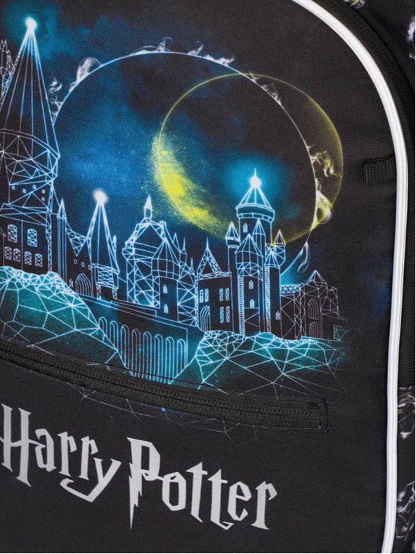 BAAGL  Fekete Iskolai hátizsák Baagl Core Harry Potter Roxfort
