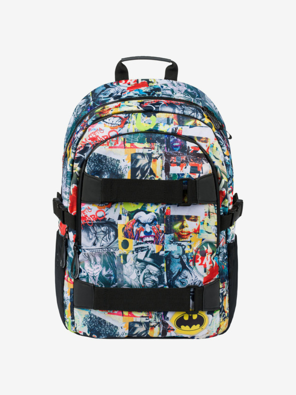 BAAGL  Fekete Iskolai hátizsák Baagl Skate Batman Comics
