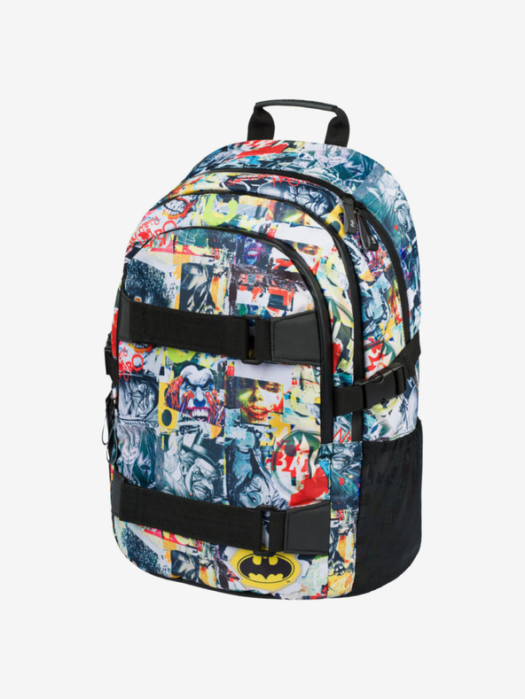 BAAGL  Fekete Iskolai hátizsák Baagl Skate Batman Comics