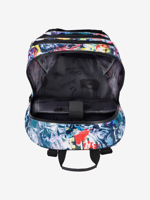 BAAGL  Fekete Iskolai hátizsák Baagl Skate Batman Comics