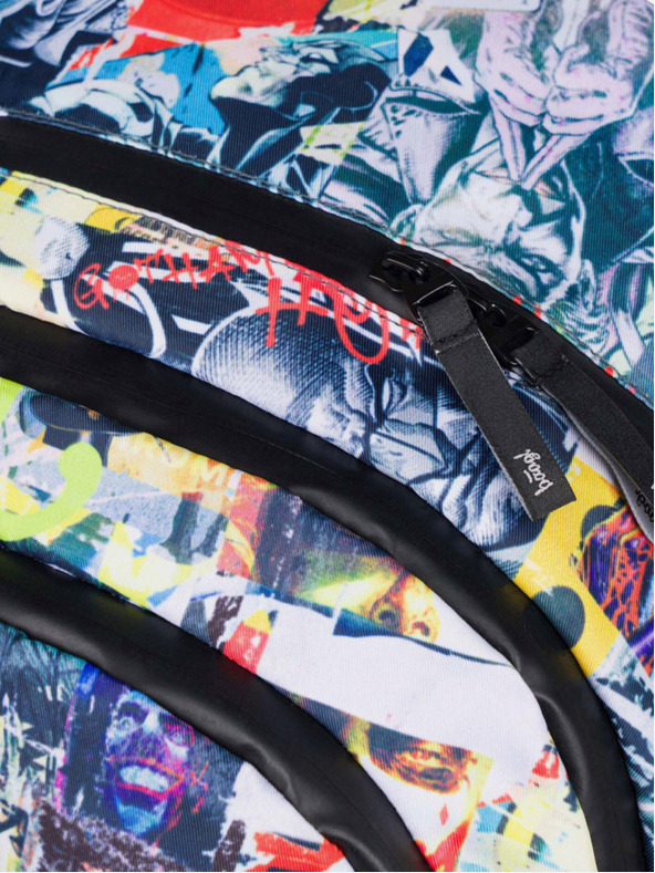 BAAGL  Fekete Iskolai hátizsák Baagl Skate Batman Comics