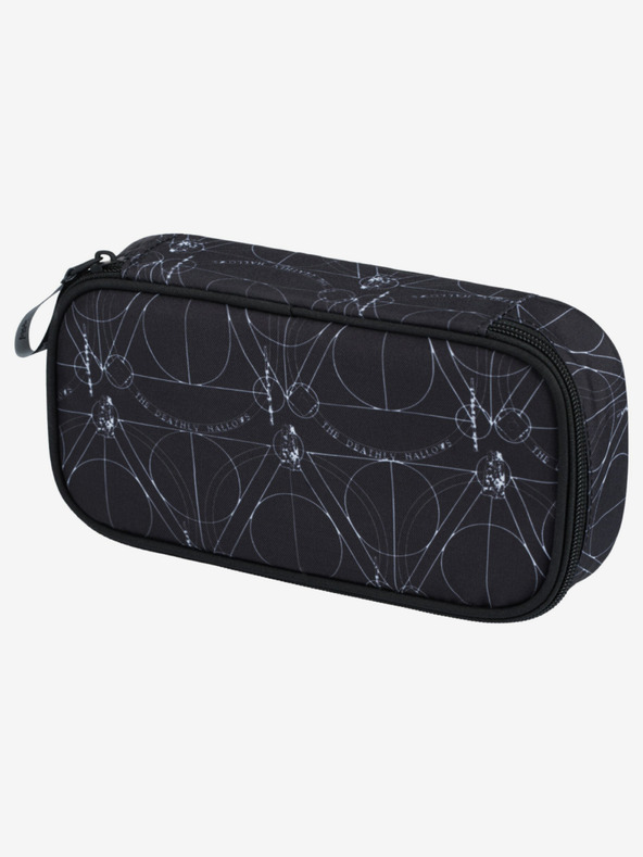 BAAGL  Fekete iskolai szett - hátizsák, tolltartó, táska Baagl Skate Harry Potter Halálos iramban