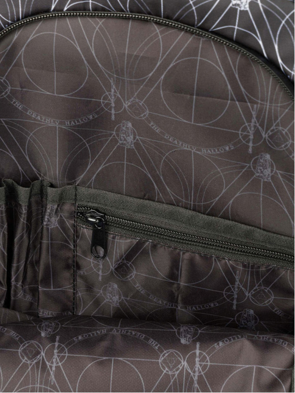 BAAGL  Fekete iskolai szett - hátizsák, tolltartó, táska Baagl Skate Harry Potter Halálos iramban