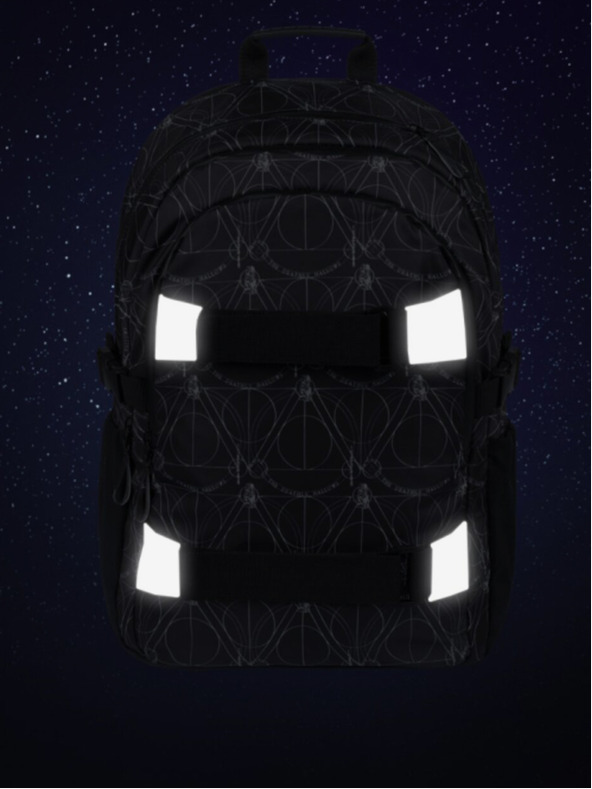 BAAGL  Fekete iskolai szett - hátizsák, tolltartó, táska Baagl Skate Harry Potter Halálos iramban