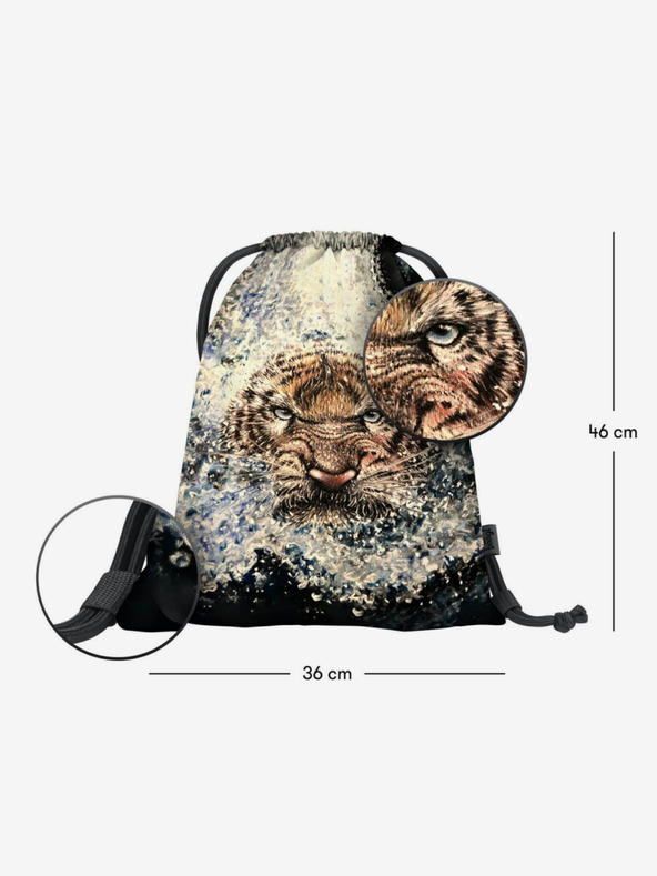 BAAGL  Bézs táska Baagl eARTh - Tigris by Lukero