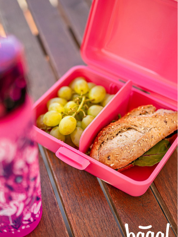 BAAGL  Rózsaszín Baagl Flamingó uzsonnás doboz