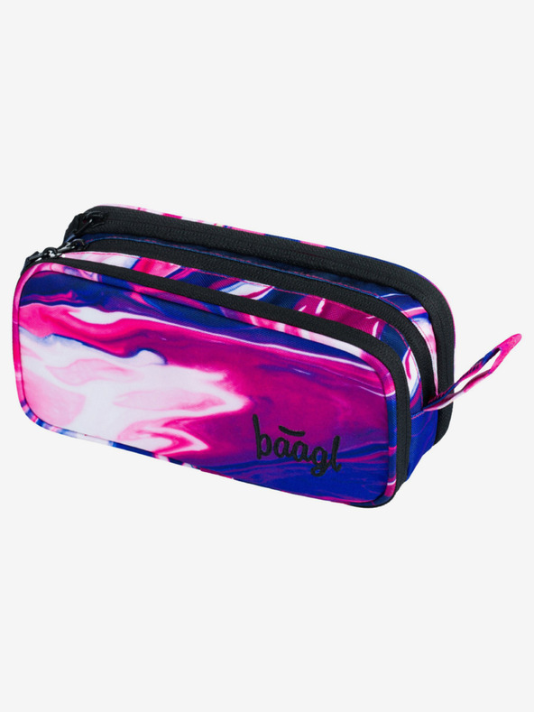 BAAGL  Lila diák tolltartó Baagl Plum