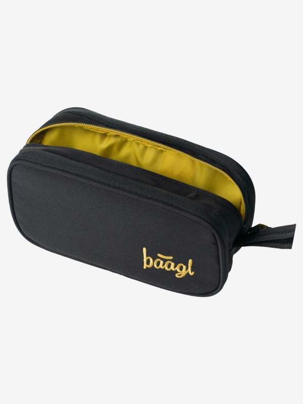 BAAGL  Fekete diák tolltartó Baagl Big Black