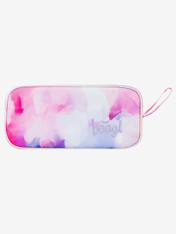 BAAGL  Rózsaszín diák ceruzatartó etue Baagl Painting