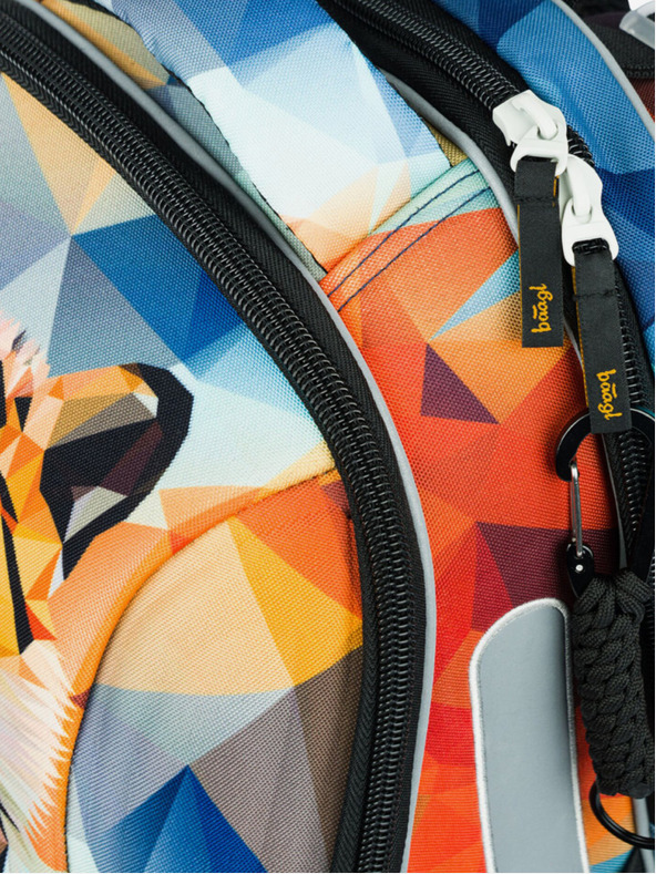 BAAGL  Narancssárga Baagl Shelly tigris iskolai aktatáska