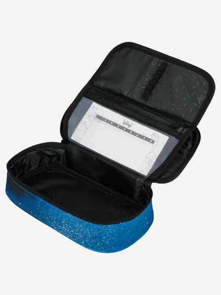 BAAGL  Kék iskolai tolltartó Baagl Skate Steel