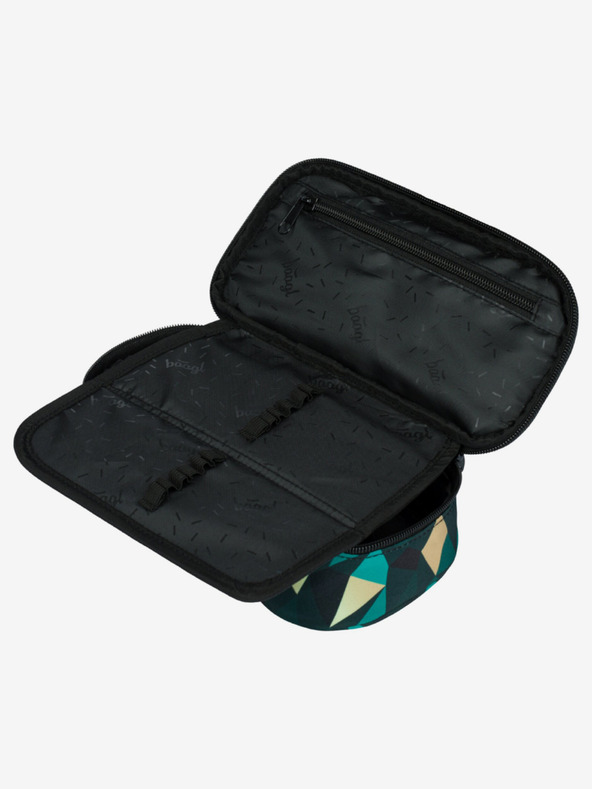 BAAGL  Zöld iskolai tolltartó Baagl Skate Polygon