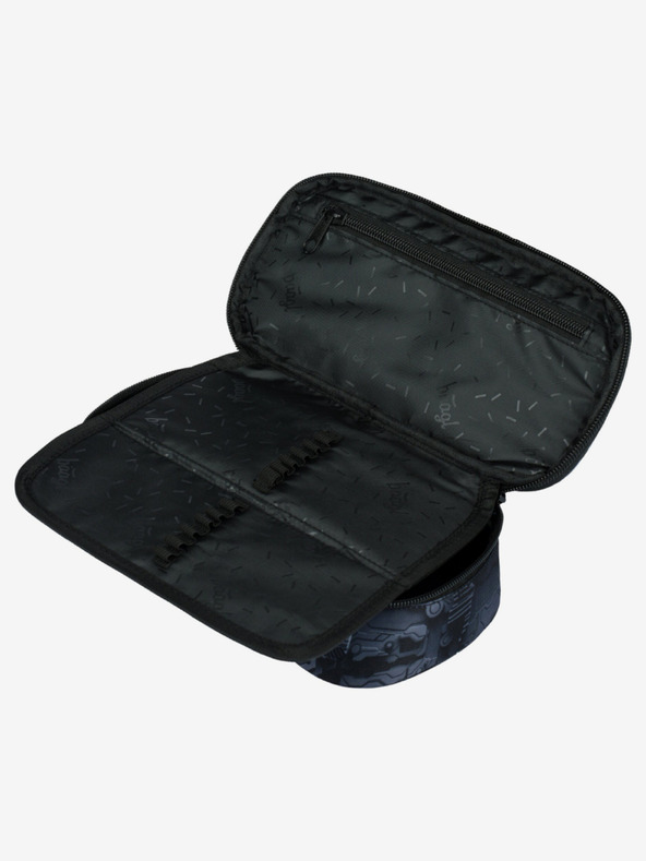 BAAGL  Szürke iskolai tolltartó Baagl Technic