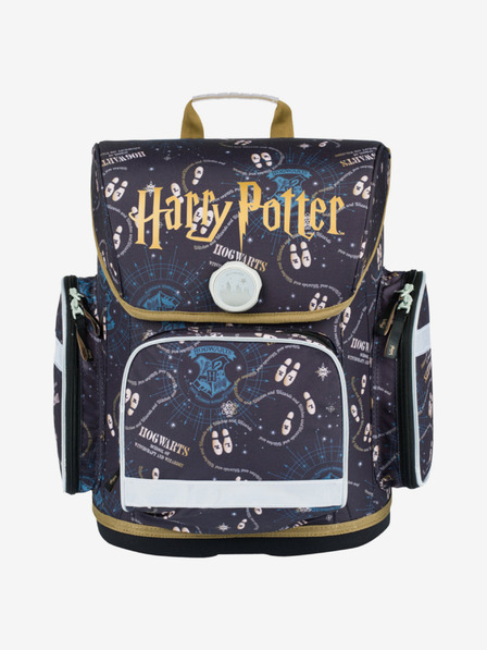 BAAGL  Kék iskolatáska Ergo Baagl Harry Potter Pobertův Plánek