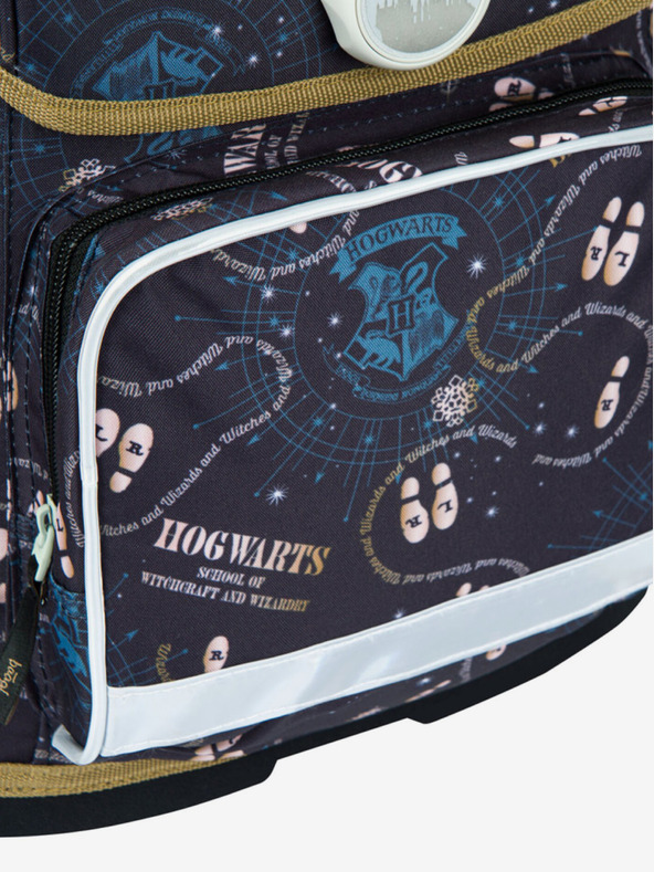 BAAGL  Kék iskolatáska Ergo Baagl Harry Potter Pobertův Plánek
