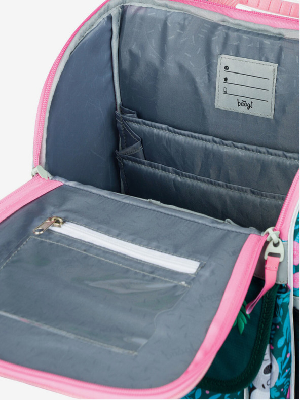 BAAGL  Zöld iskolatáska Zippy Baagl Baby Koala Zippy Baagl Baby Koala