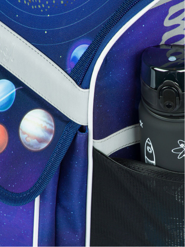 BAAGL  Kék iskolatáska Zippy Baagl bolygók