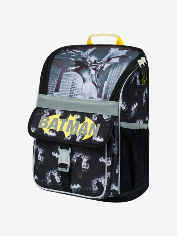 BAAGL  Fekete iskolatáska Zippy Baagl Batman Darky City