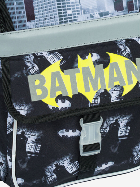 BAAGL  Fekete iskolatáska Zippy Baagl Batman Darky City