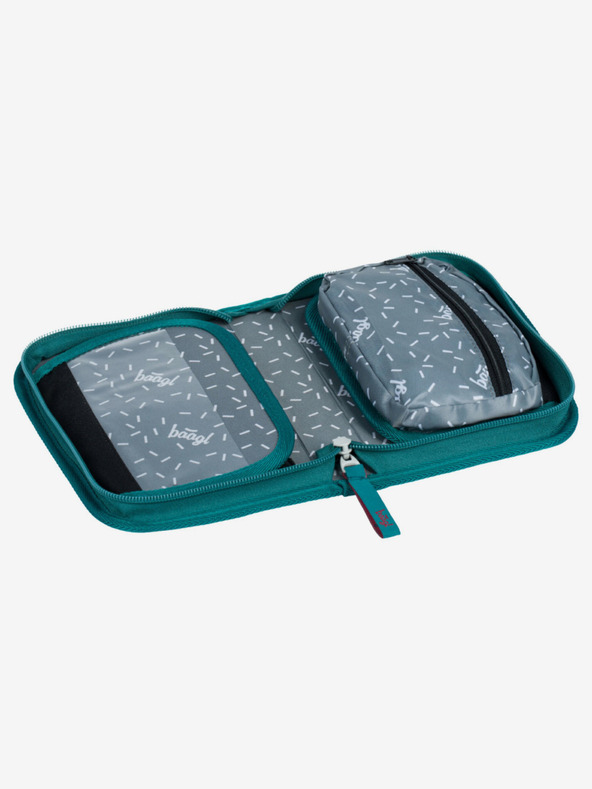 BAAGL  Zöld iskolai tolltartó Baagl T-Rex