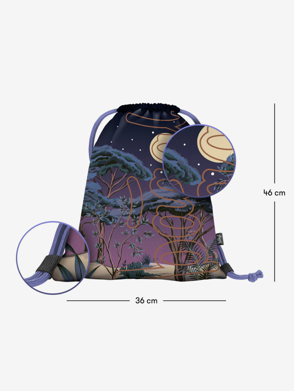 BAAGL  Lila Baagl Skate Night táska