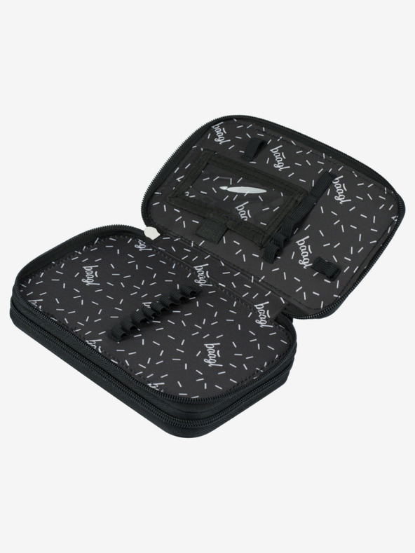 BAAGL  Kék iskolai szett - aktatáska, tolltartó, táska Baagl Shelly Space Shuttle