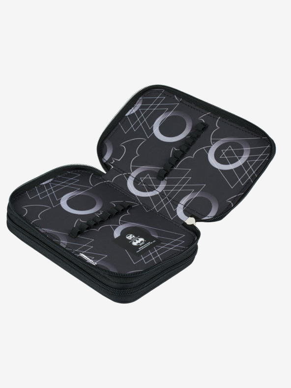 BAAGL  Fekete iskolai szett - aktatáska, tolltartó, táska Baagl Shelly Batman Dark City Batman Dark City