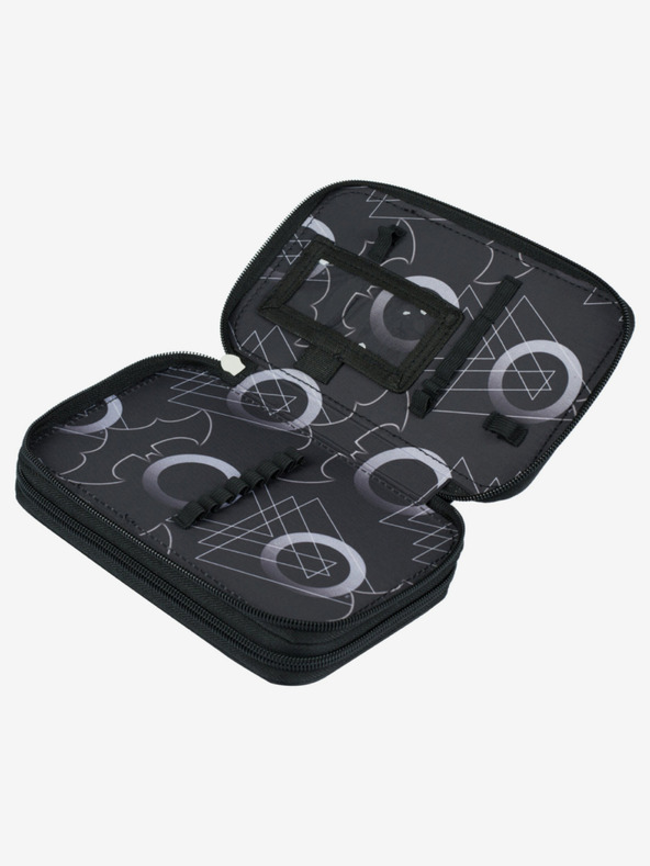 BAAGL  Fekete iskolai szett - aktatáska, tolltartó, táska Baagl Shelly Batman Dark City Batman Dark City