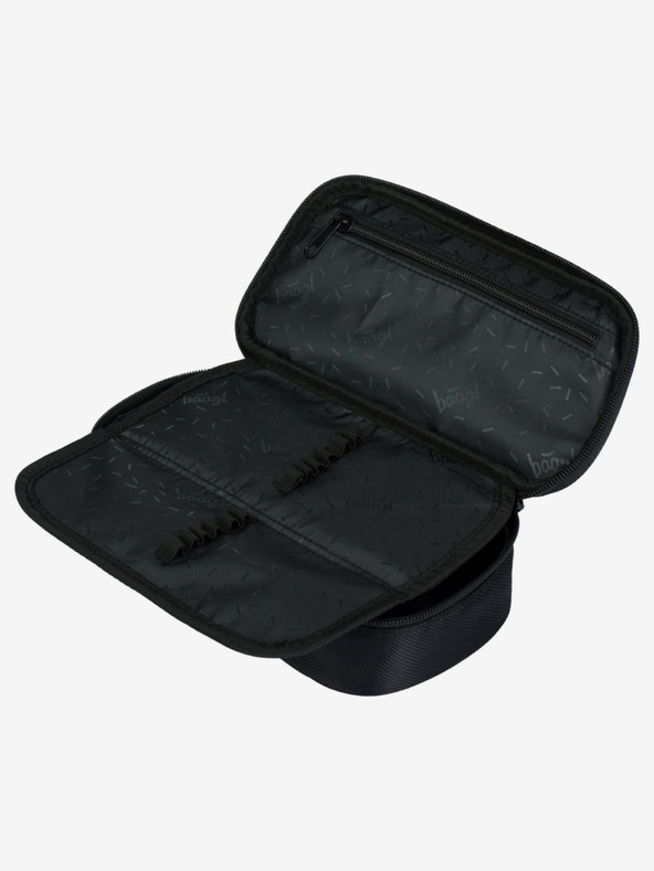 BAAGL  Fekete iskolai tolltartó Baagl Metallic Bronze