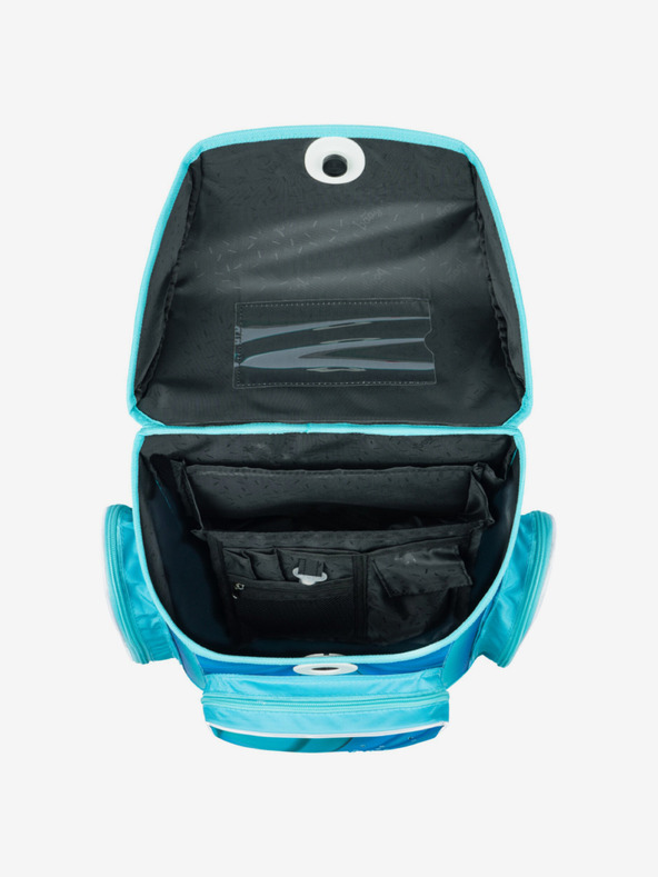 BAAGL  Kék iskolai szett Ergo - aktatáska, tolltartó, táska Baagl Butterfly