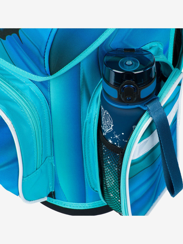 BAAGL  Kék iskolai szett Ergo - aktatáska, tolltartó, táska Baagl Butterfly