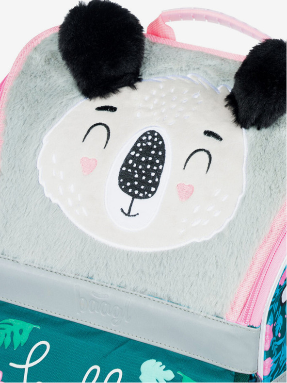 BAAGL  Green Zippy iskolaszett - aktatáska, tolltartó, táska Baagl Baby Koala