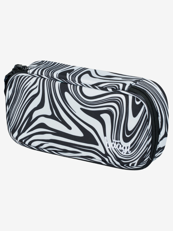 BAAGL  Fekete iskolaszett - hátizsák, tolltartó, Baagl Core Mixture táska