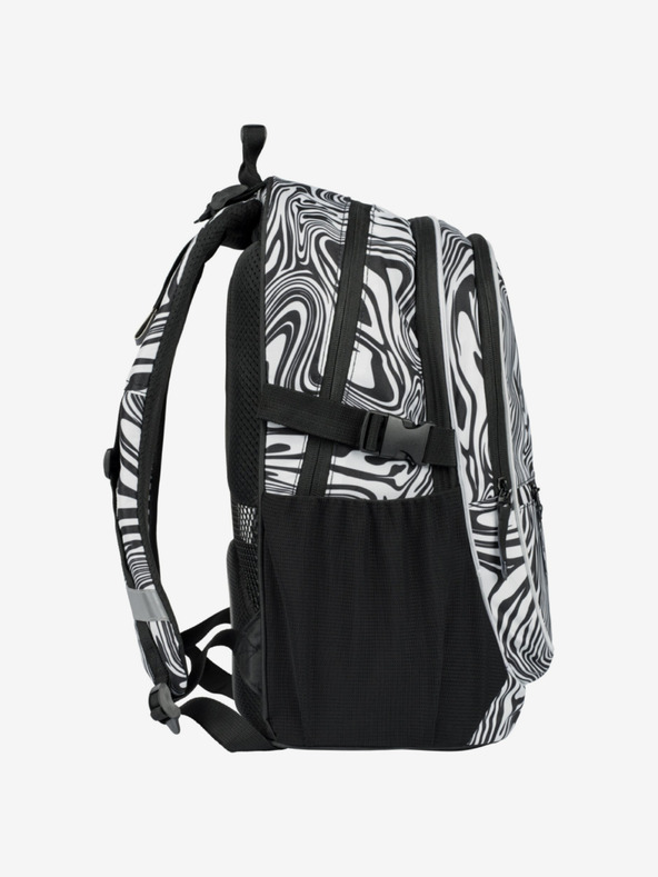 BAAGL  Fekete iskolaszett - hátizsák, tolltartó, Baagl Core Mixture táska