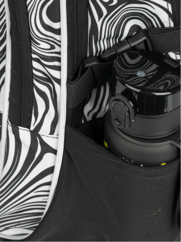 BAAGL  Fekete iskolaszett - hátizsák, tolltartó, Baagl Core Mixture táska