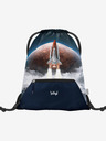 BAAGL  Kék táska zsebbel Baagl Space Shuttle
